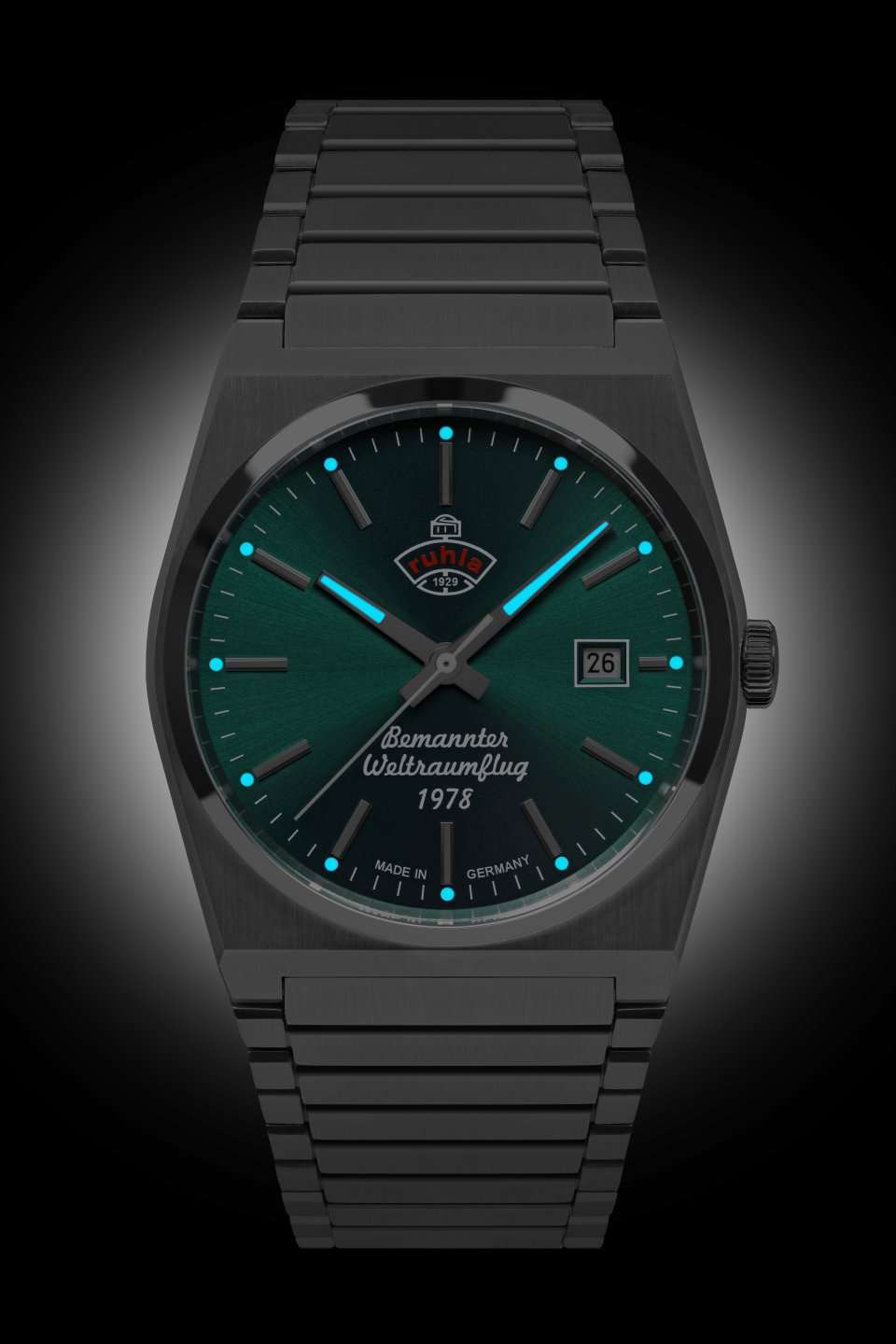 Ruhla 1929 Space Control Sigmund Jähn 1978 Automatic Watch 4660M4 Image 3