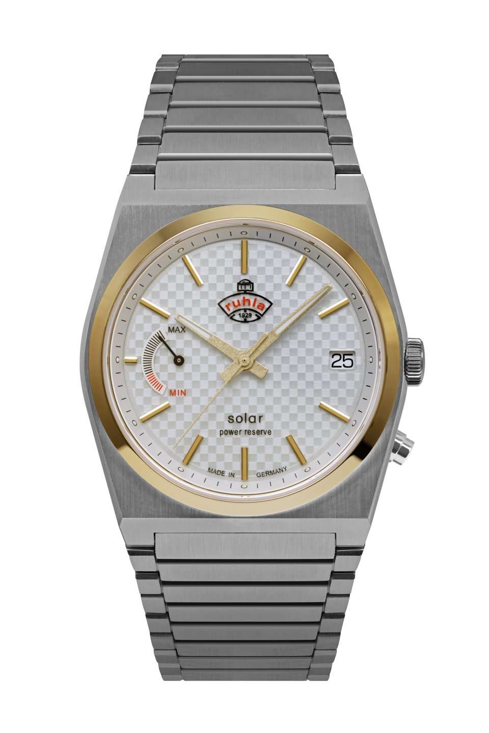 Ruhla 1929 Space Control Solar Power Reserve Watch 4642M1 Image 1