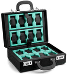 Scatola del Tempo Watch Case Valigetta 16 Black Blue Tiffany 05011.BBLSIL Image 1
