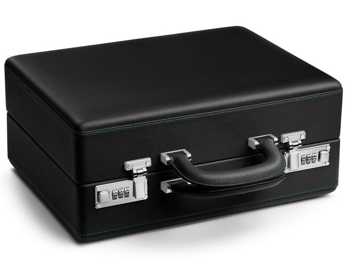 Scatola del Tempo Watch Case Valigetta 16 Black Blue Tiffany 05011.BBLSIL Image 2