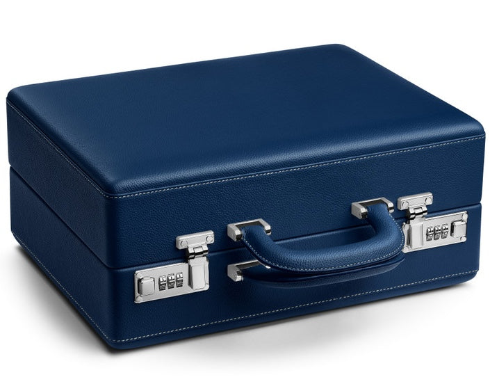 Scatola del Tempo Watch Case Valigetta 16 Blue Off White 05011.BLWSIL Image 2