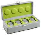Scatola del Tempo Watch Case Valigetta 4 Grey Green 05002.GGRSIL Image 1