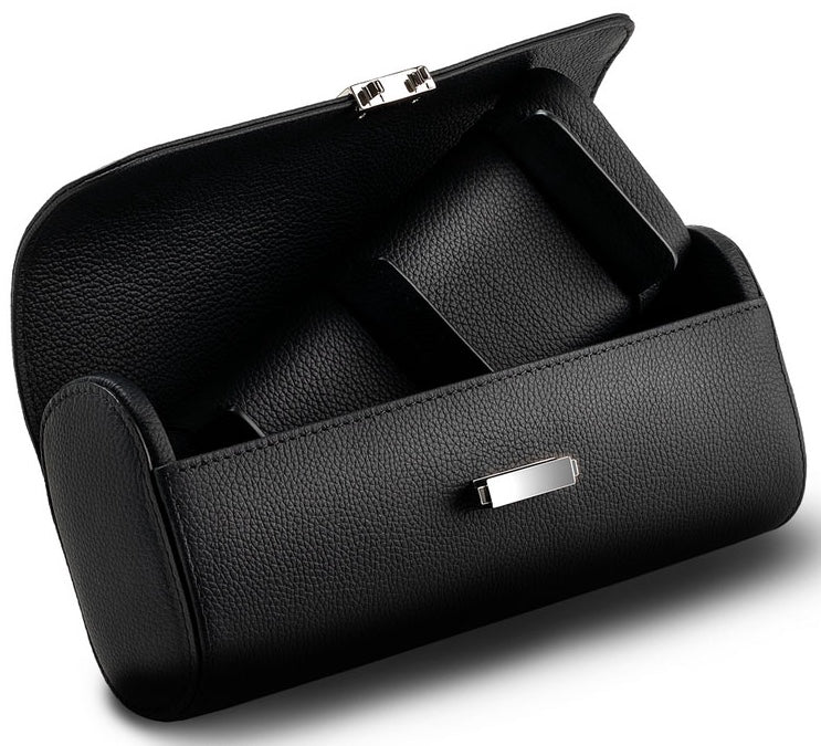 Scatola del Tempo Watch Case Viaggio Pochette Black 04064.BSIL Image 1