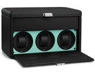 Scatola del Tempo Watch Winder 7RT Black Blue Tiffany 02069.BBLSIL Image 3