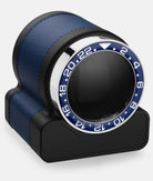 Scatola del Tempo Watch Winder Rotor One Blue Blue Bezel 03008.BLSIL 03015.GHB Image 1