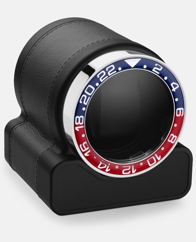 Scatola del Tempo Watch Winder Rotor One Grey Pepsi Bezel 03008.GSIL 03015.GHPEP Image 1