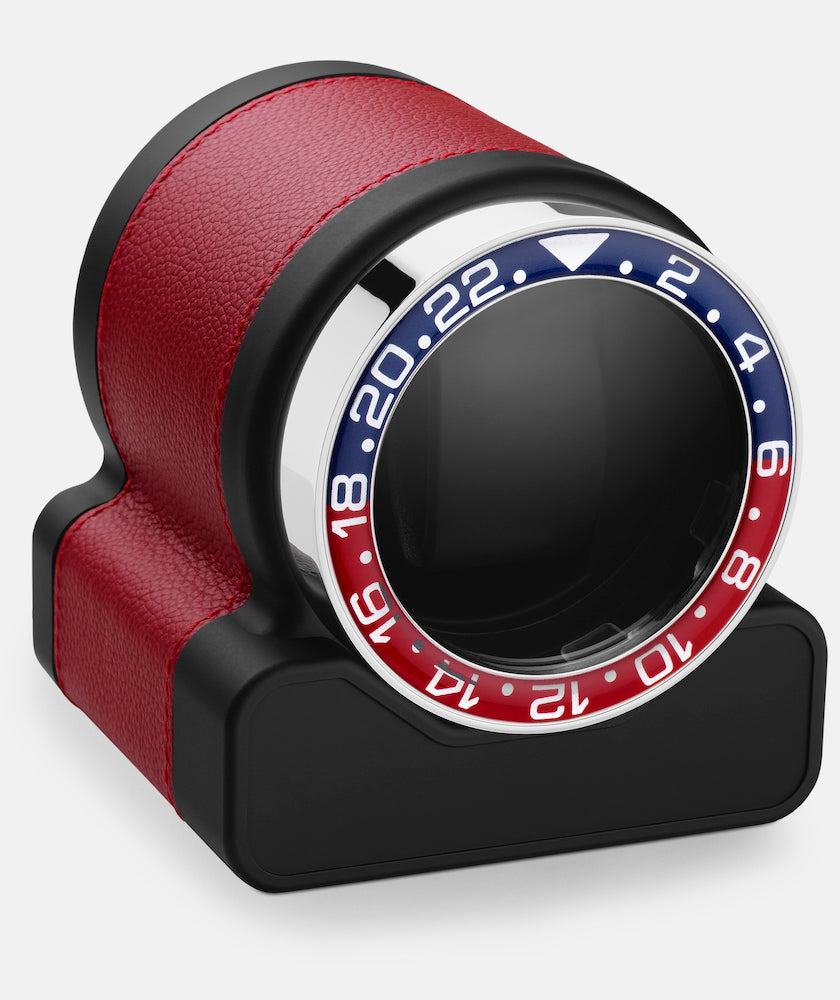 Scatola del Tempo Watch Winder Rotor One Red Pepsi Bezel 03008.REDSIL 03015.GHPEP Image 1