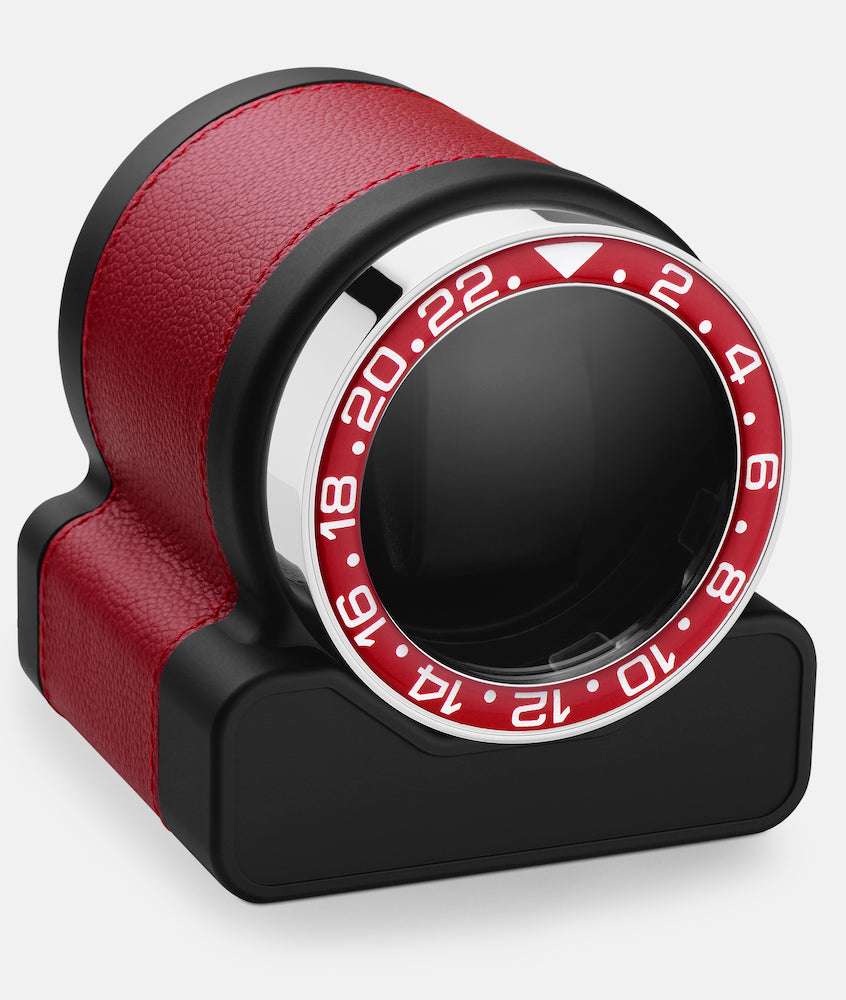 Scatola del Tempo Watch Winder Rotor One Red Red Bezel 03008.REDSIL 03015.GHR Image 1