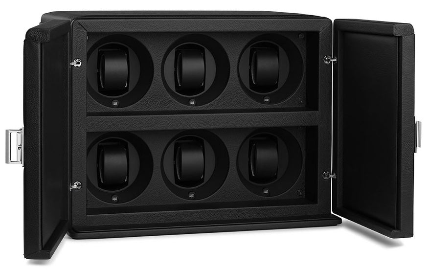Scatola del Tempo Watch Winder Rotore 6 Black 02071.BSIL Image 1