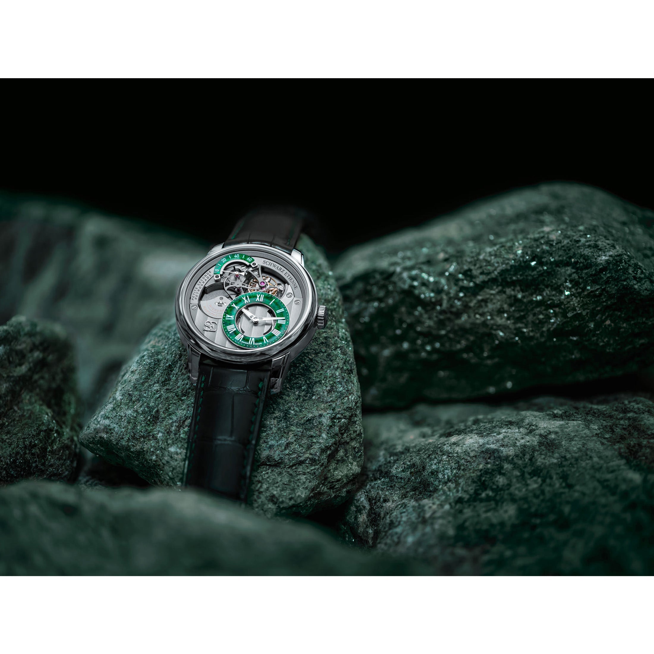 Schwarz Etienne La Chaux De Fonds Tourbillon Retrograde Small Second Watch WCF22TSE06SS01AA Image 3