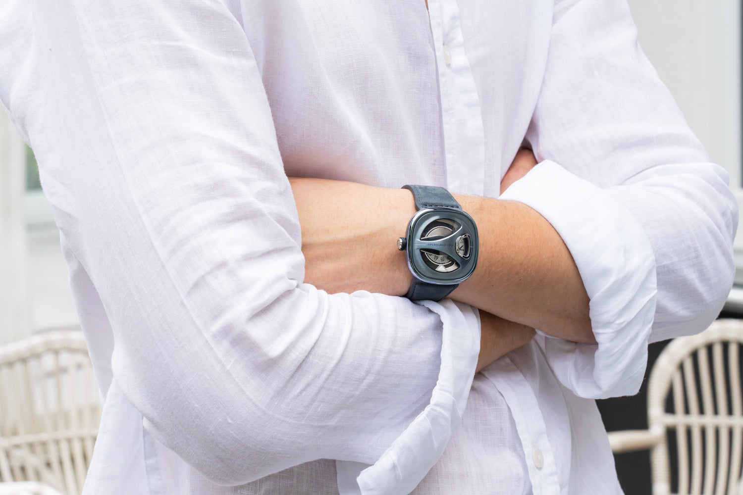 SevenFriday ME3/01 Stone Blue Watch ME3/01 Stone Blue Image 6