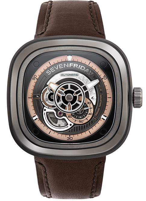 SevenFriday P2C/01 Gunmetal PVD Watch P2C/01 Image 1