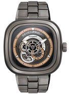 SevenFriday P2C/01/M Gunmetal PVD Bracelet Watch P2C/01M Image 1