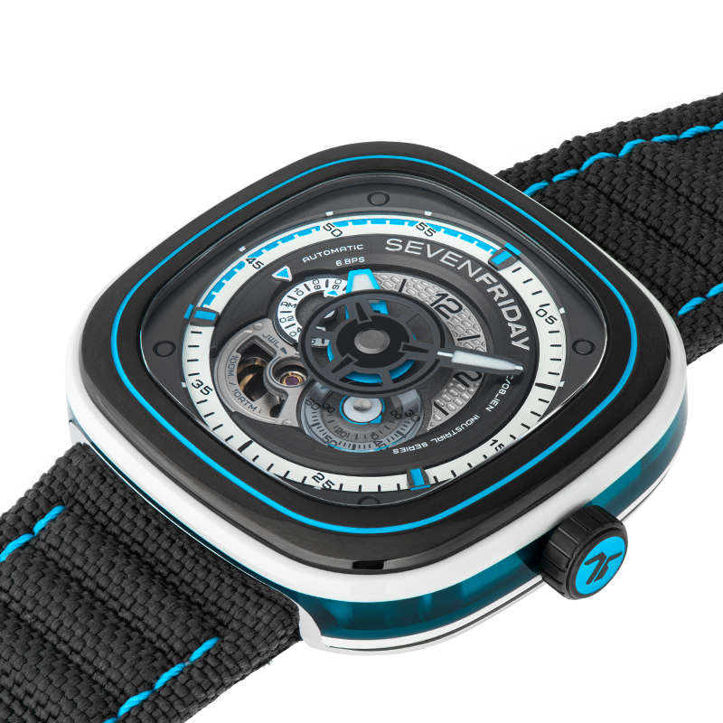 SevenFriday P3C/08 SUMM.R-BLUE Watch P3C/08 NTD Image 4