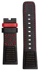 SevenFriday Strap Calf Leather Black Big Block Regular Big Block Regular Image 1
