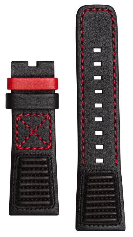 SevenFriday Strap Calf Leather Black Big Block Regular Big Block Regular Image 1