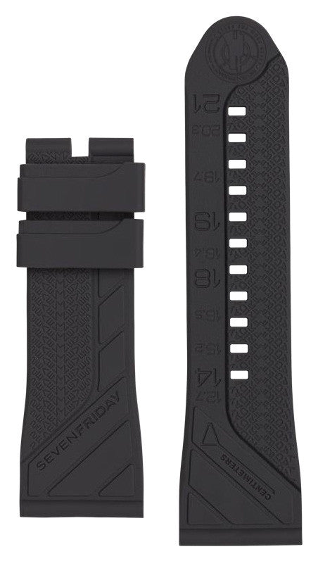 SevenFriday Strap Silicone Grey Silicone Grey Image 1