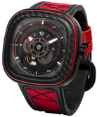 SevenFriday Watch P3C/04 Red Carbon P3C/04 RED CARBON Image 2