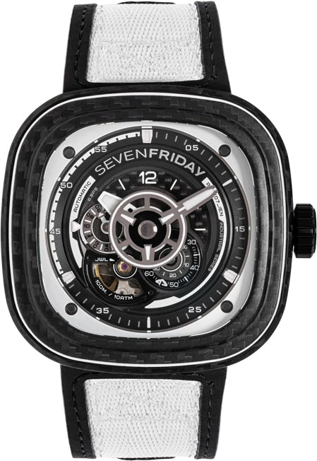 SevenFriday Watch P3C/07 White Carbon P3C/07 White Carbon Image 1
