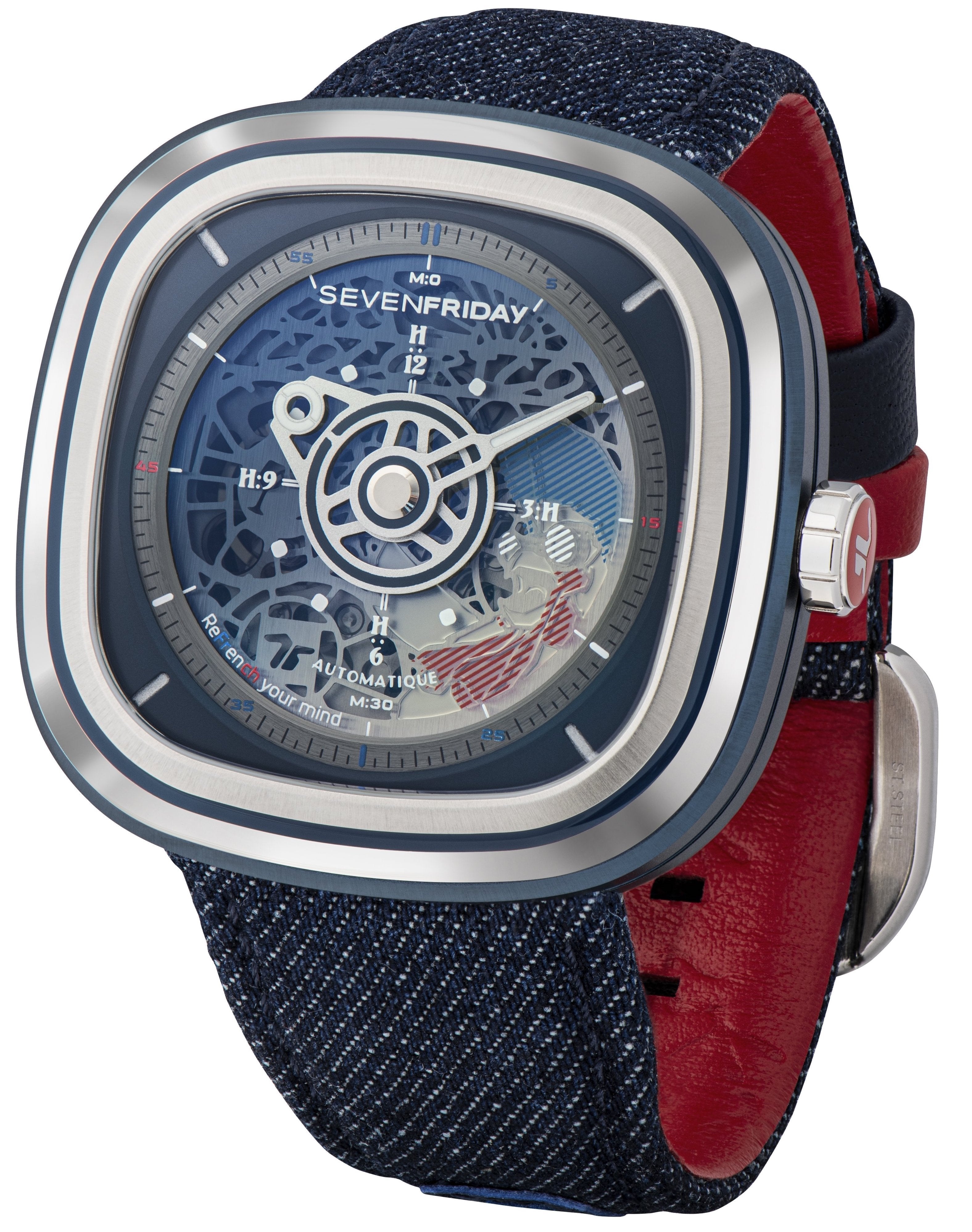 SevenFriday Watch T1/01 Cocorico Limited Edition T1/01 Cocorico Image 1