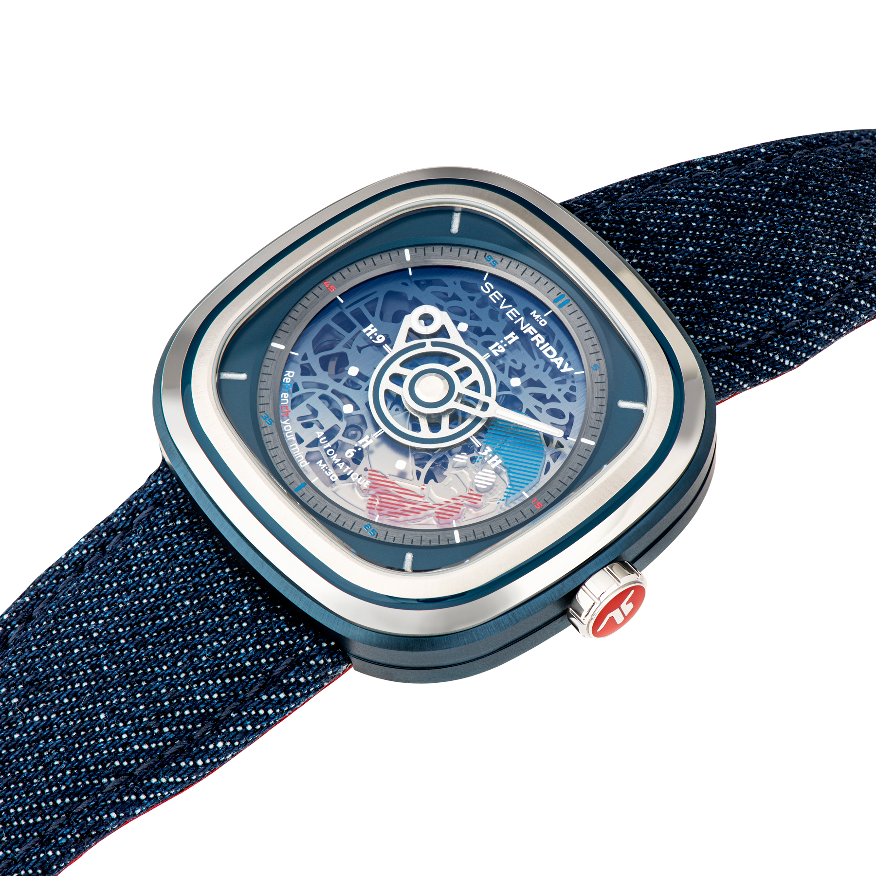 SevenFriday Watch T1/01 Cocorico Limited Edition T1/01 Cocorico Image 5