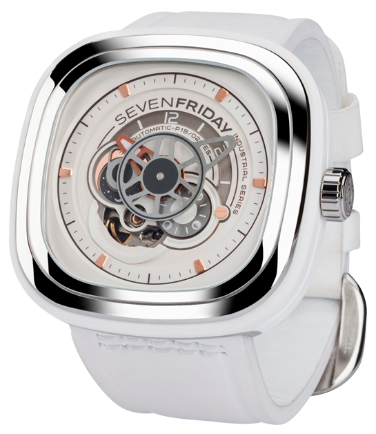 SevenFriday Watch White P1B/02 Bright Limited Edition P1B/02 Bright Image 1