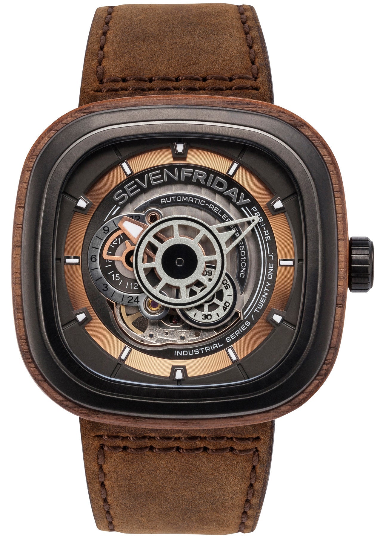 SevenFriday Watch Woody P2B/03 Limited Edition D P2B/03-W Image 1