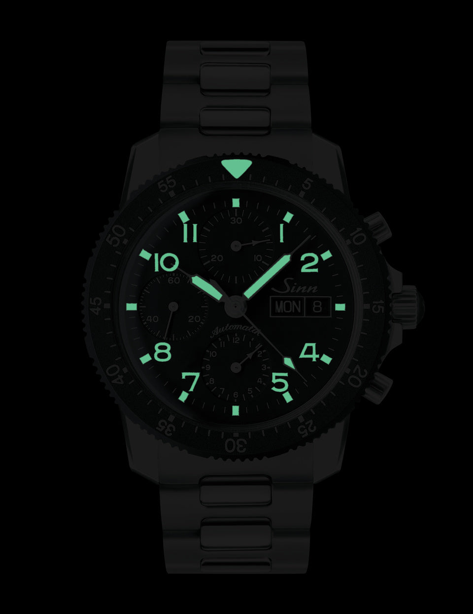 Sinn 103 St Flieger Chronograph H-Link Bracelet Watch 103.031 Bracelet Image 2
