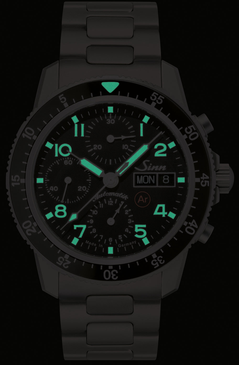 Sinn 103 Ti Ar Titanium H-Link Bracelet Watch 103.071 H-Link Bracelet Image 3