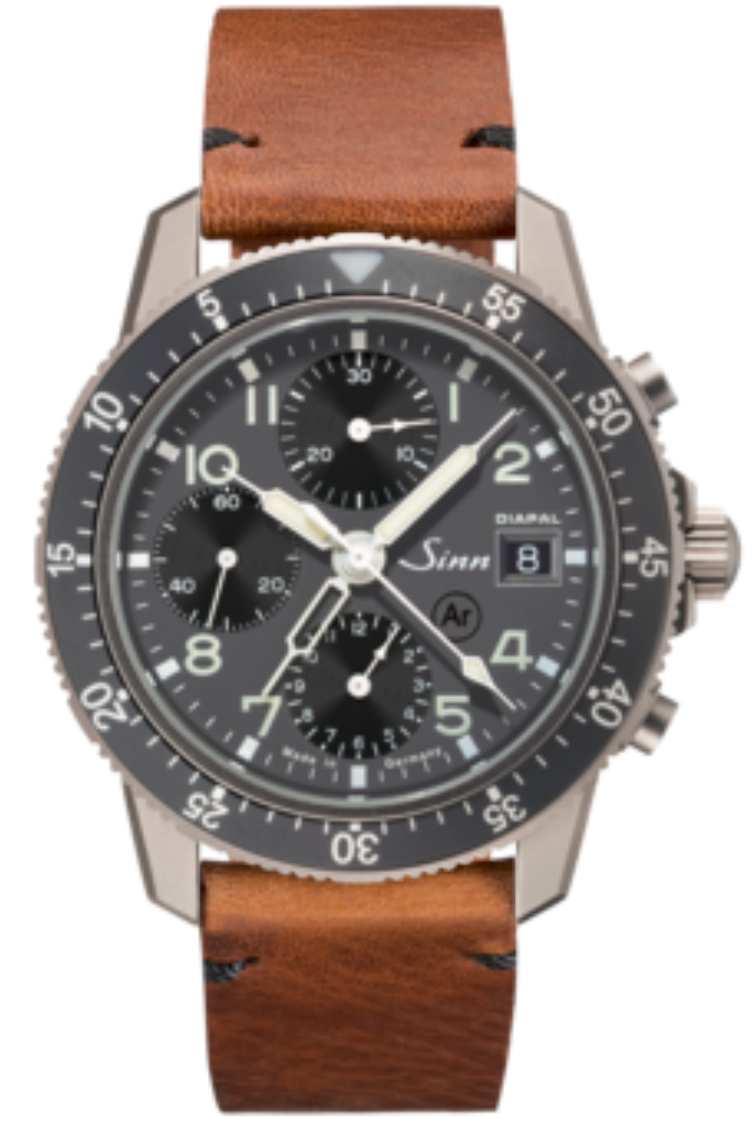 Sinn 103 Ti Diapal Vintage Cowhide Brown Watch 103.078 Vintage Cowhide Brown Image 1