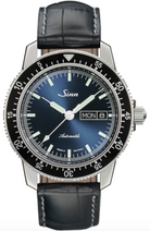 Sinn 104 St Sa I B Alligator Black White Stitch Watch 104.013 Aligator Black Image 1