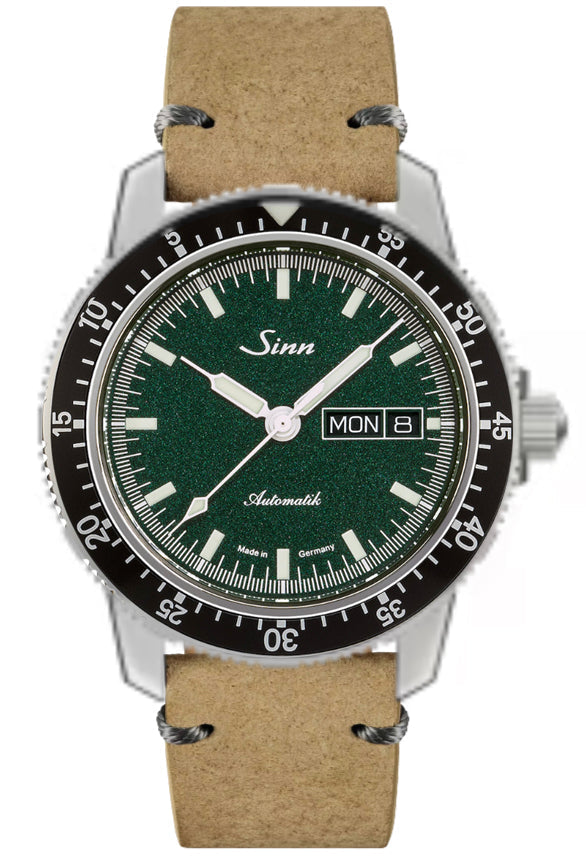 Sinn 104 St Sa I MG Sand Nubuck Boar Leather Watch 104.0131 SAND NUBUCK BOAR LEATHER Image 1