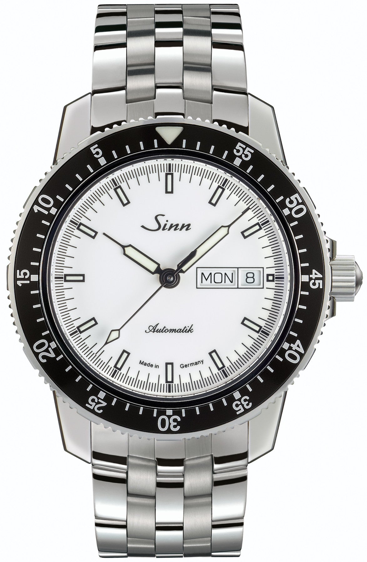 Sinn 104 St Sa I W Fine Link Bracelet Watch 104.012 Fine Link Bracelet Image 1