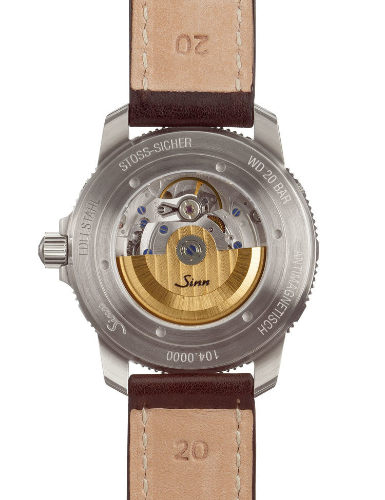 Sinn 104 St Sa I W Vintage Cowhide Brown Watch 104.012 Vintage Cowhide Brown Image 3