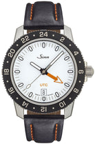 Sinn 105 St Sa W UTC Leather Watch 105.021 COWHIDE ORANGE STITCH Image 1