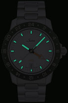 Sinn 105 St Sa W UTC Leather Watch 105.021 COWHIDE ORANGE STITCH Image 3
