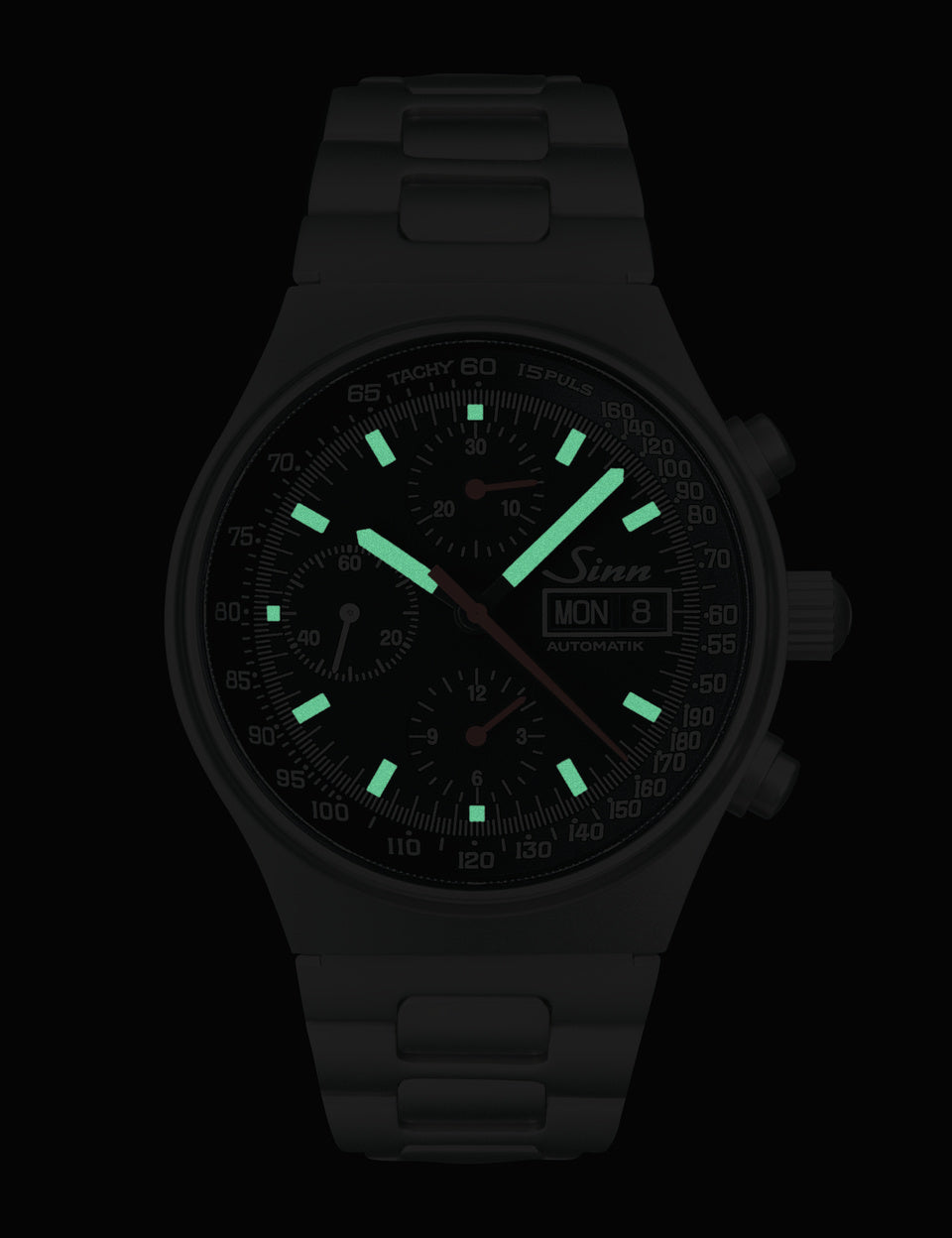 Sinn 144 St Sa Bracelet Watch 144.066 Bracelet Image 2