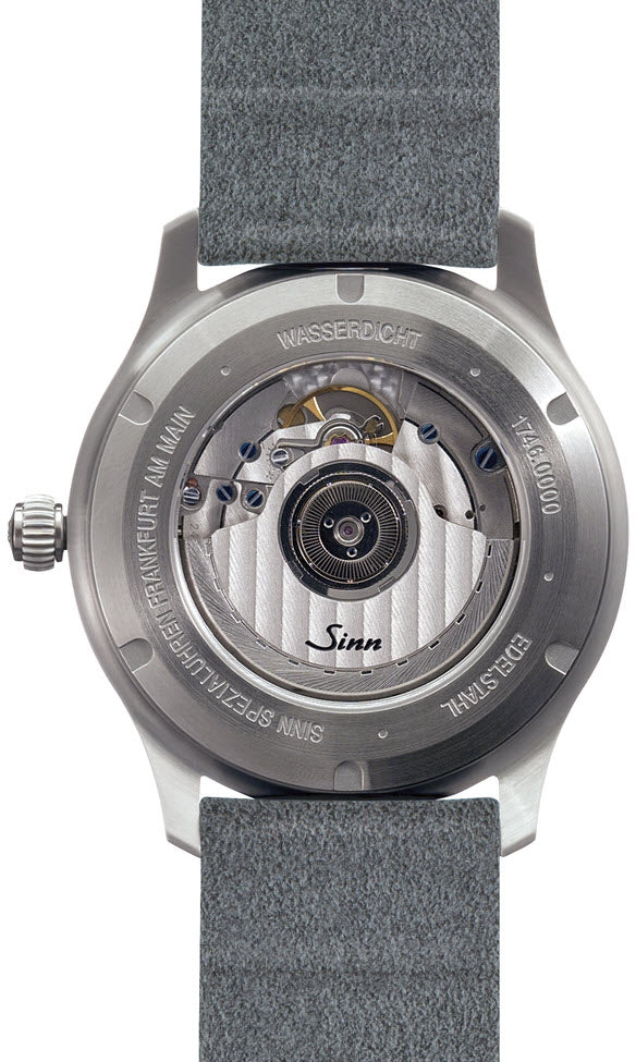 Sinn 1746 Heimat Grey Alcantara Watch 1746.012 Grey Alcantara Image 2