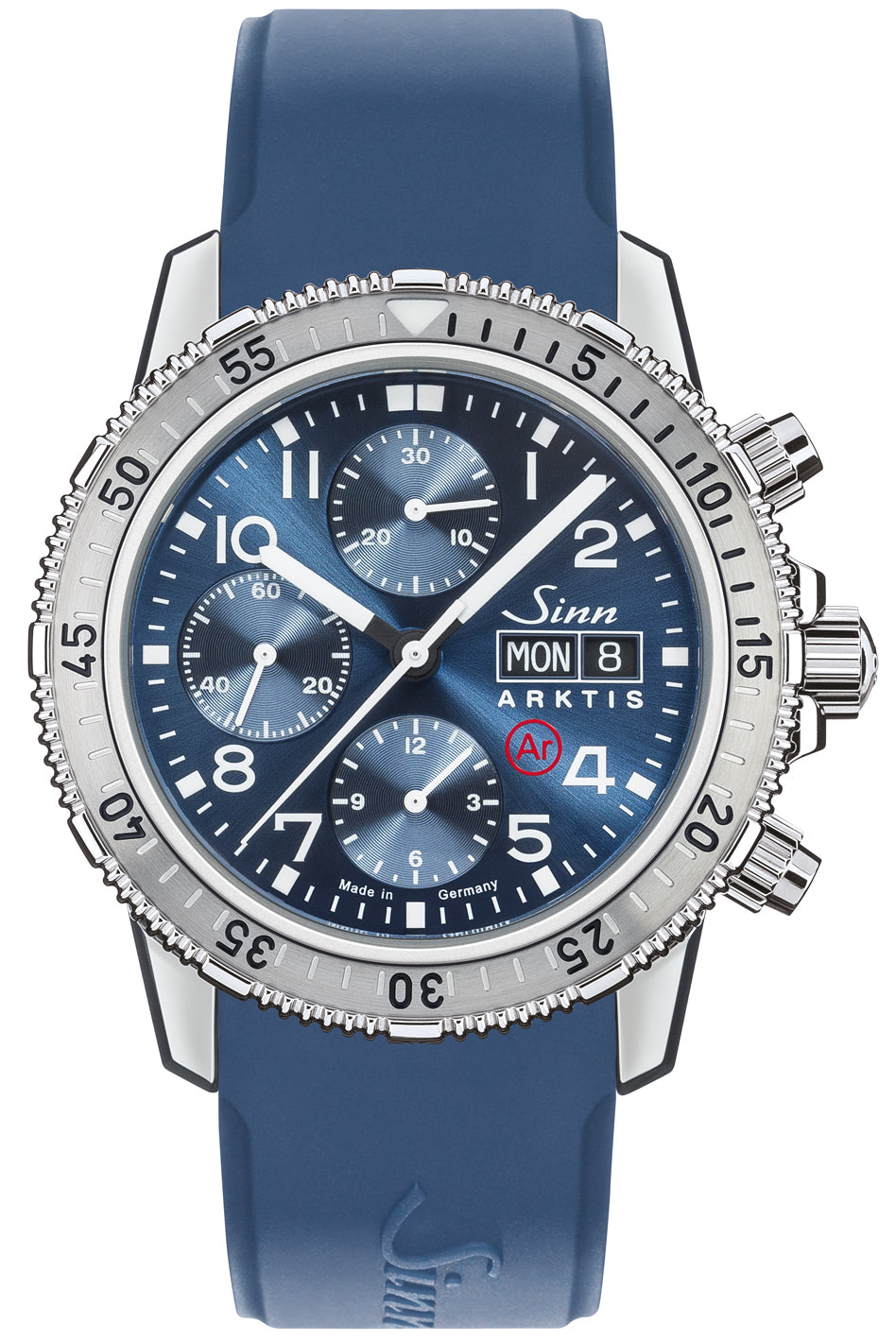 Sinn 206 Arktis II Rubber Blue Watch 206.012 Rubber Blue Image 1