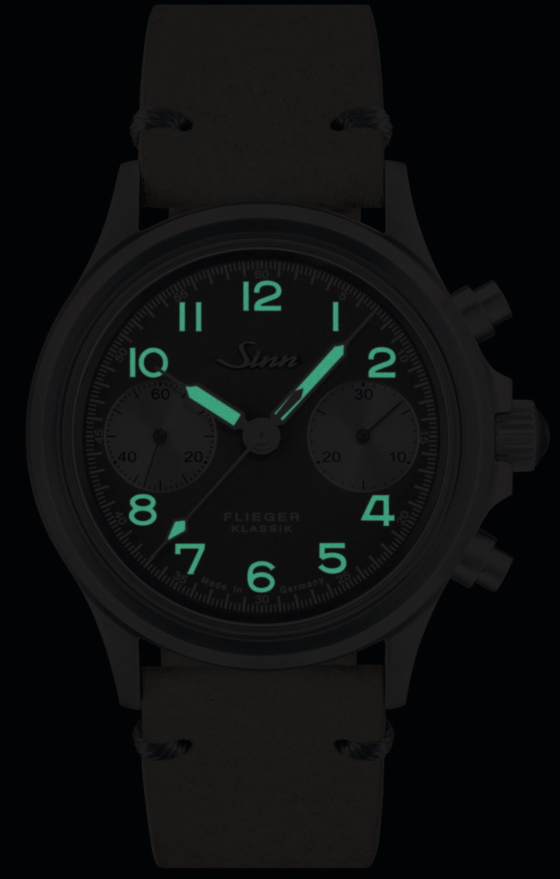 Sinn 356 Pilot Classic Anniversary Limited Edition Watch 356.0742 Nubuck Leather Image 3