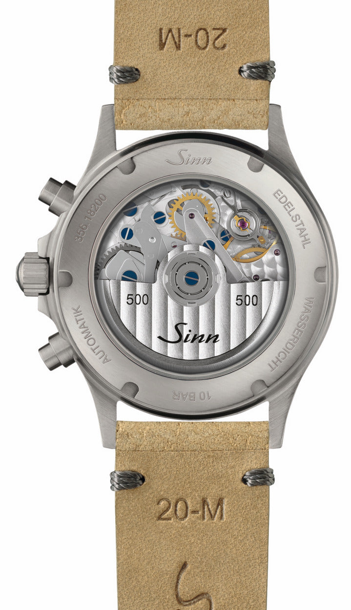 Sinn 356 Pilot Classic Anniversary Limited Edition Watch 356.0742 Nubuck Leather Image 4