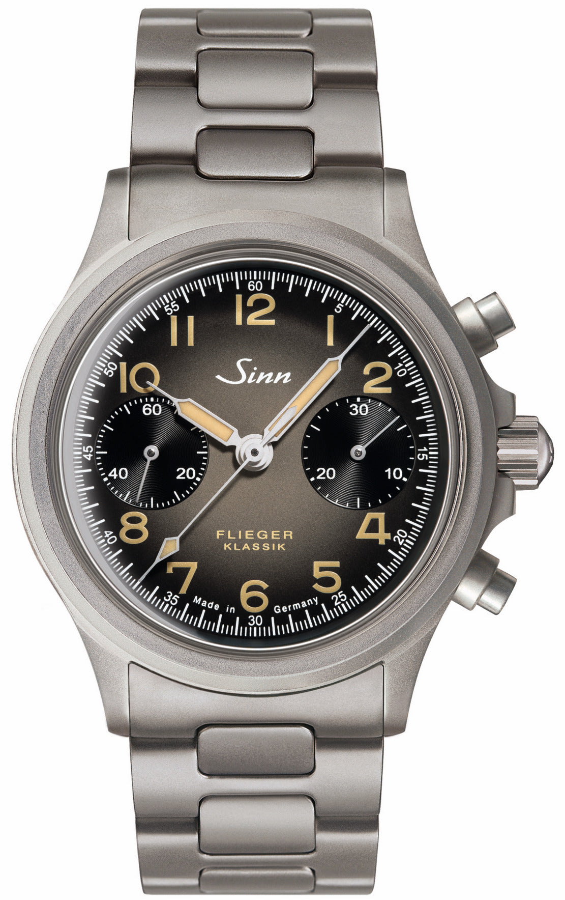 Sinn 356 Pilot Classic AS E H-Link Bracelet Watch 356.0202 Bracelet Image 1