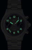 Sinn 356 Pilot Classic AS E H-Link Bracelet Watch 356.0202 Bracelet Image 2