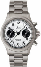Sinn 356 Pilot Classic W H-Link Bracelet Watch 356.0201 Bracelet Image 1