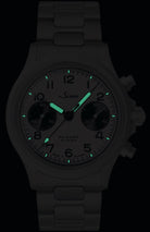 Sinn 356 Pilot Classic W H-Link Bracelet Watch 356.0201 Bracelet Image 2