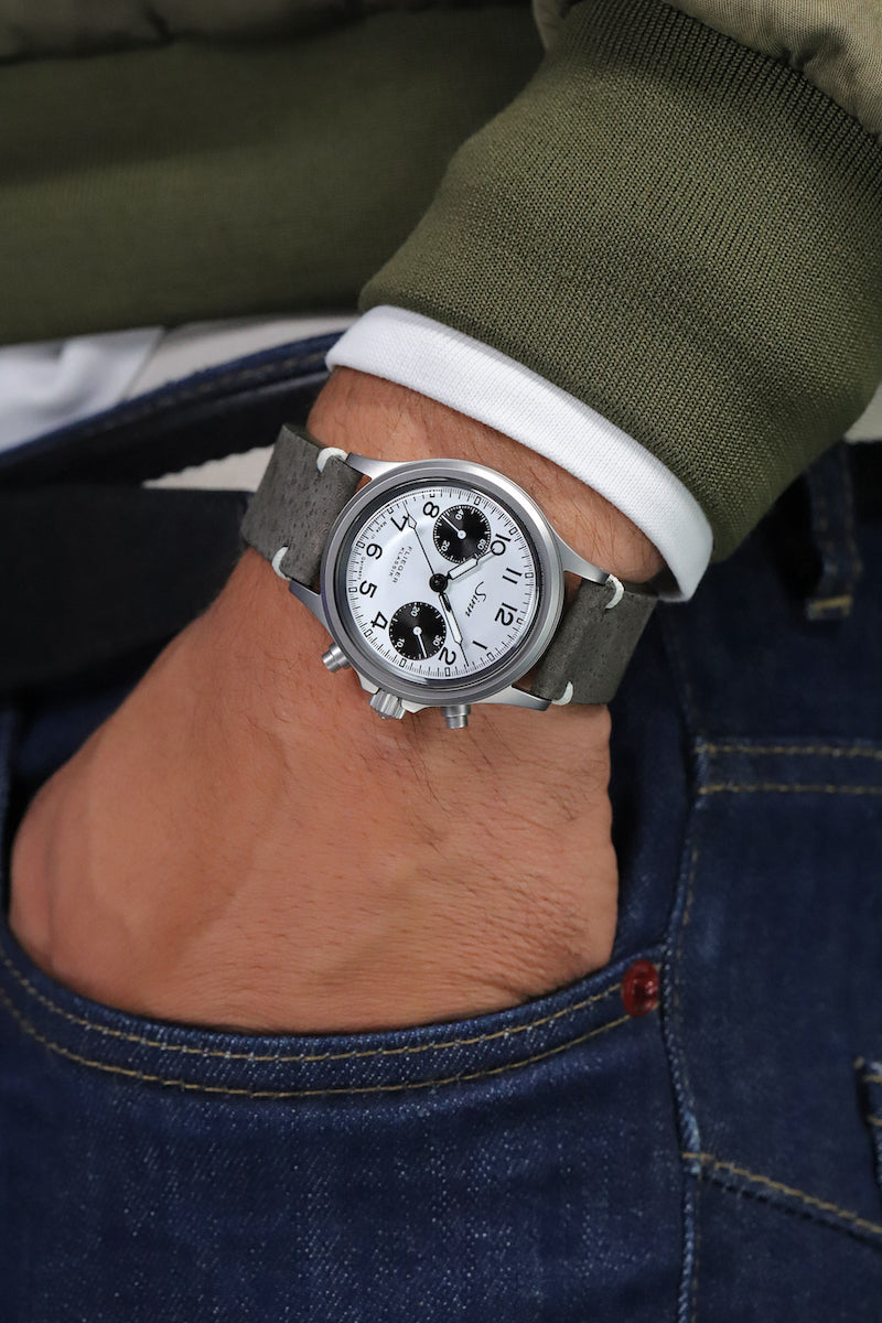 Sinn 356 Pilot Classic W Leather Watch 356.0201 Leather Image 7