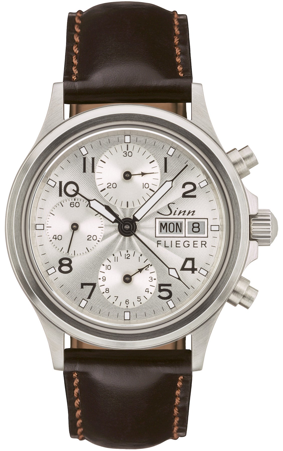 Sinn 356 Sa Pilot III Russia Leather Mocha Watch 356.0721 Russia Leather Mocha Image 1