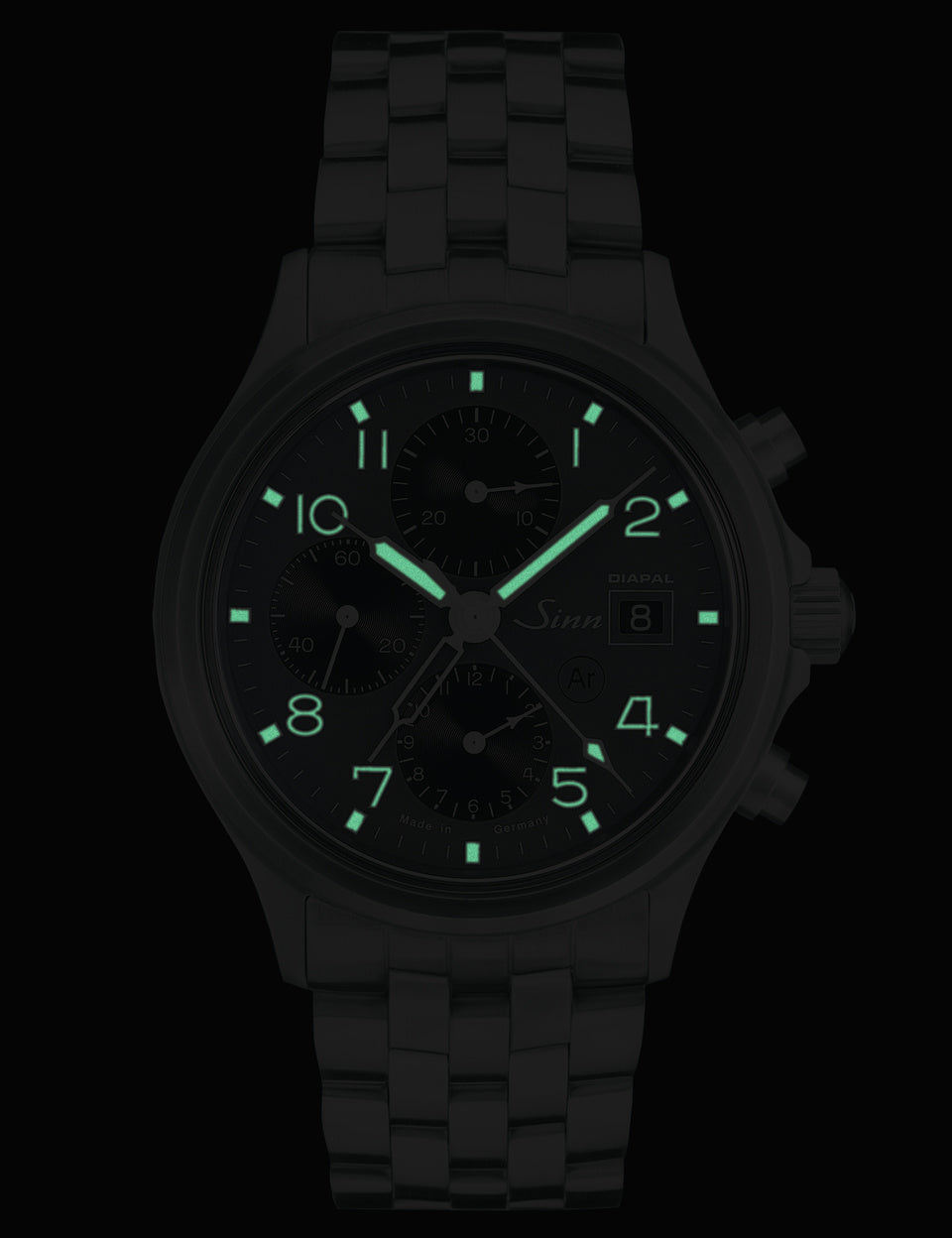 Sinn 358 Diapal Alligator Watch 358.061 Alligator Image 2