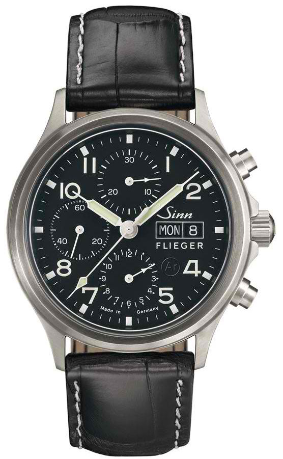 Sinn 358 Sa Pilot Alligator Watch 358.060 Alligator Image 1