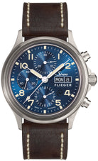 Sinn 358 Sa Pilot B E Vintage Leather Dark Brown Watch 358.064 Vintage Leather Dark Brown Image 1